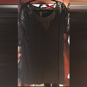 🥂Elle Little Black Sequined Dress✨